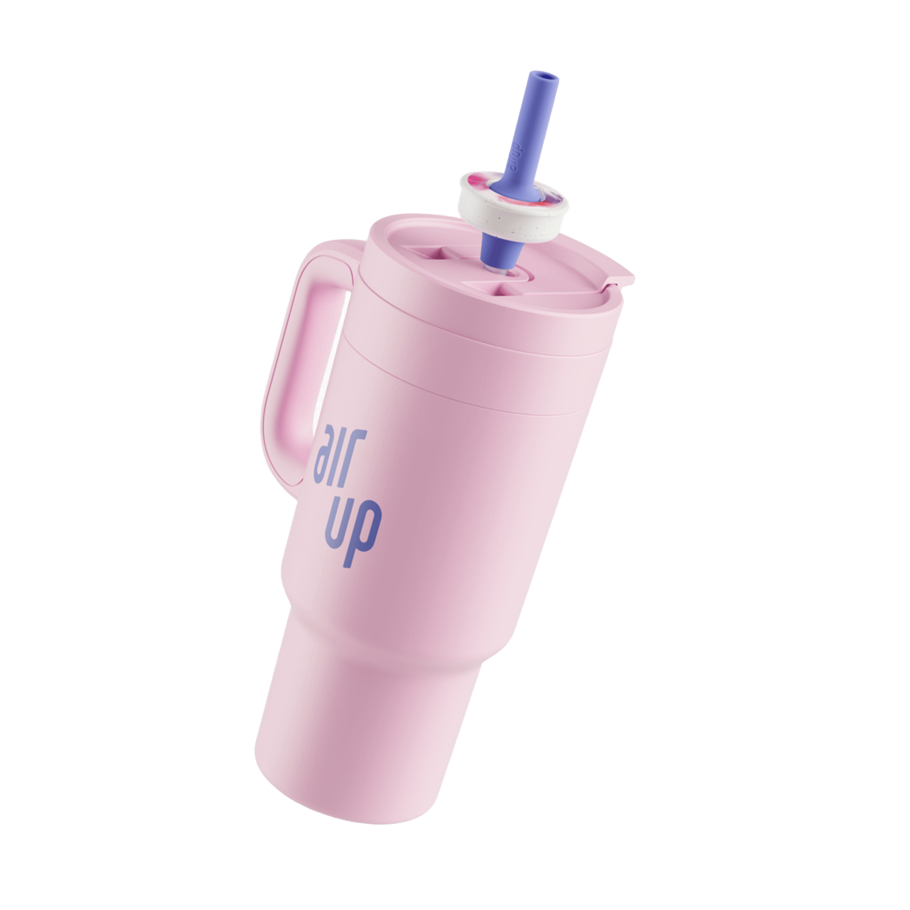 air up® Tumbler mit Griff - Pink Indigo 890 ml