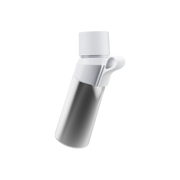 air up® Twist Pro Steel Flasche Set - Silver 480 ml