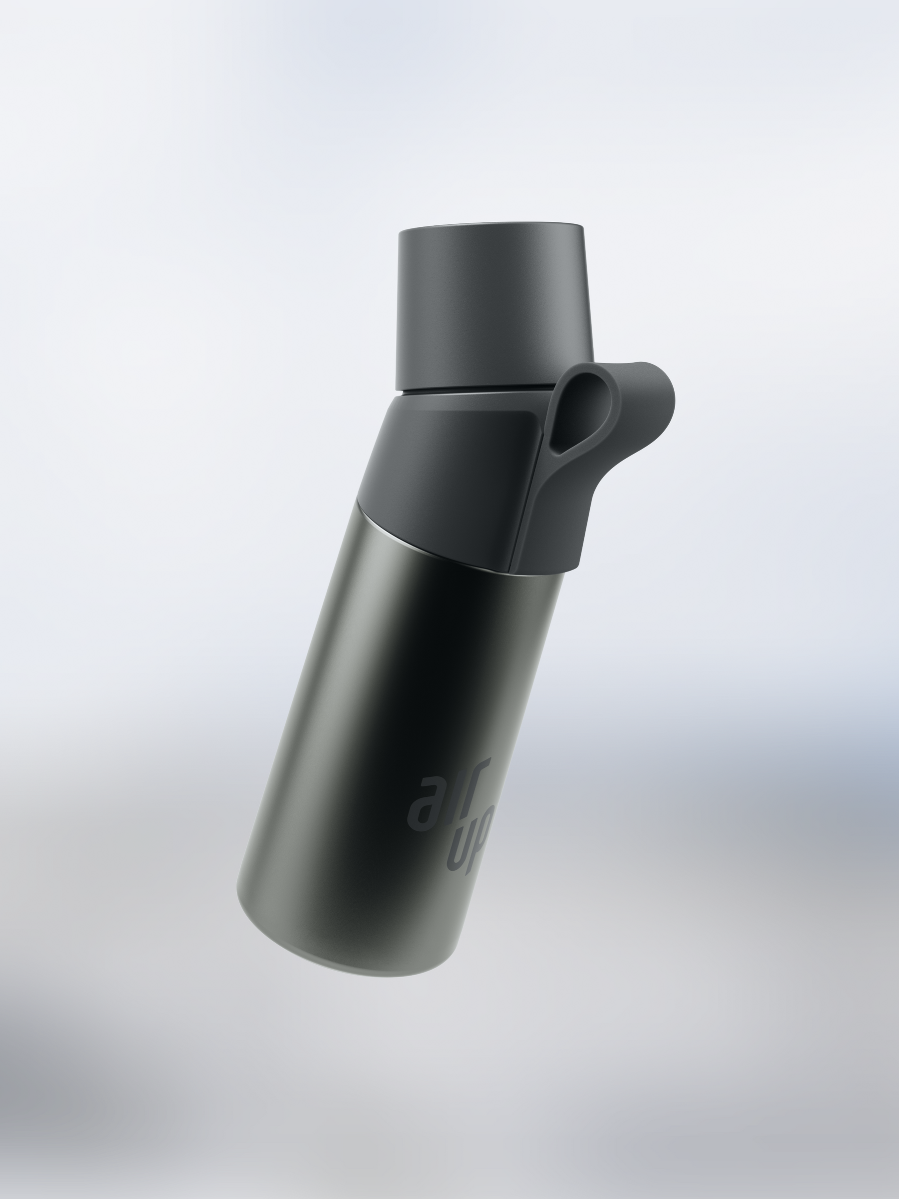 air up® Twist Pro Steel Flasche - Dusky Obsidian 480 ml