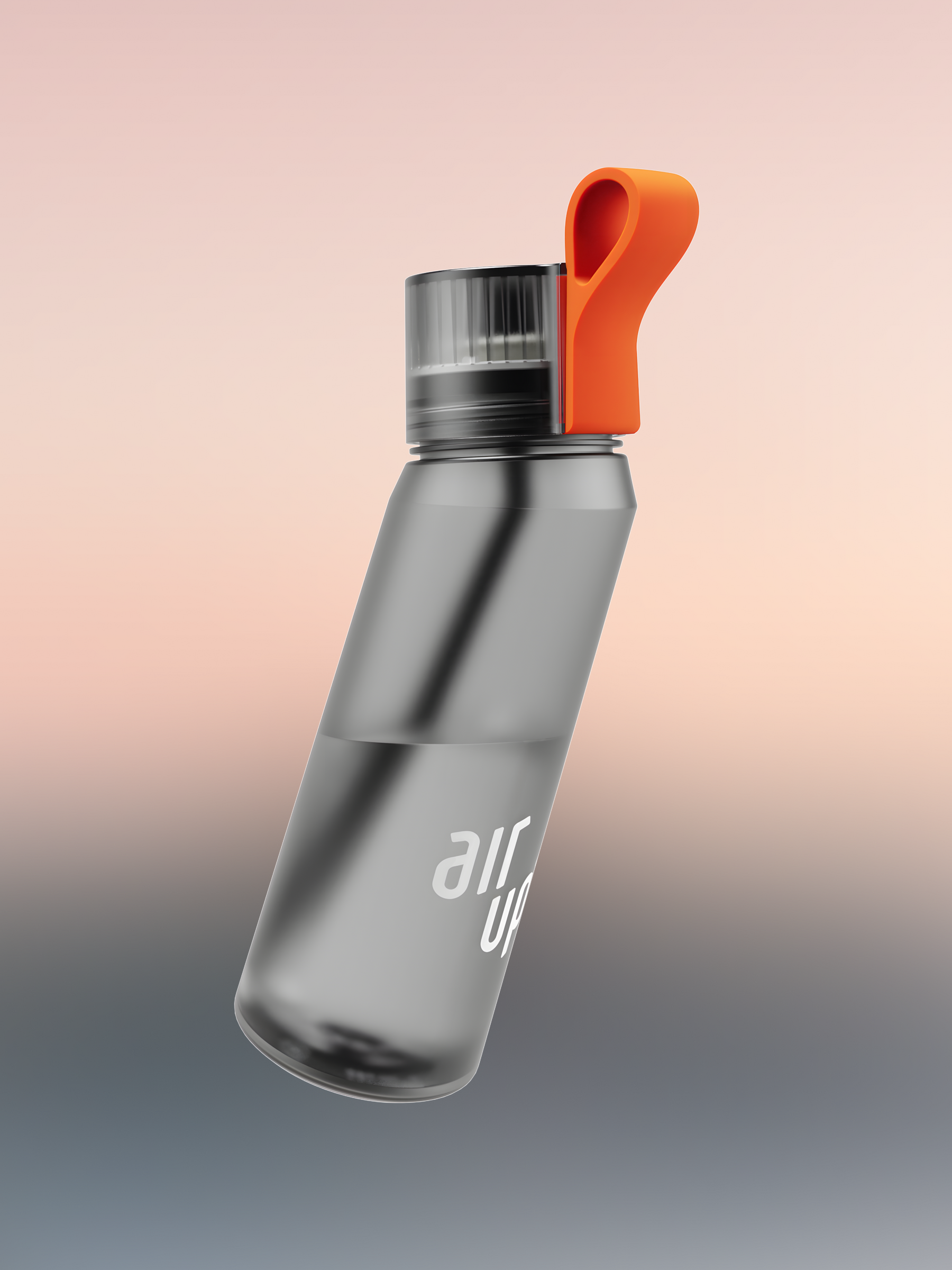 air up® Twist Flasche - Charcoal Grey 650 ml