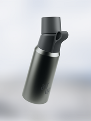 air up® Twist Pro Steel Flasche - Dusky Obsidian 850 ml