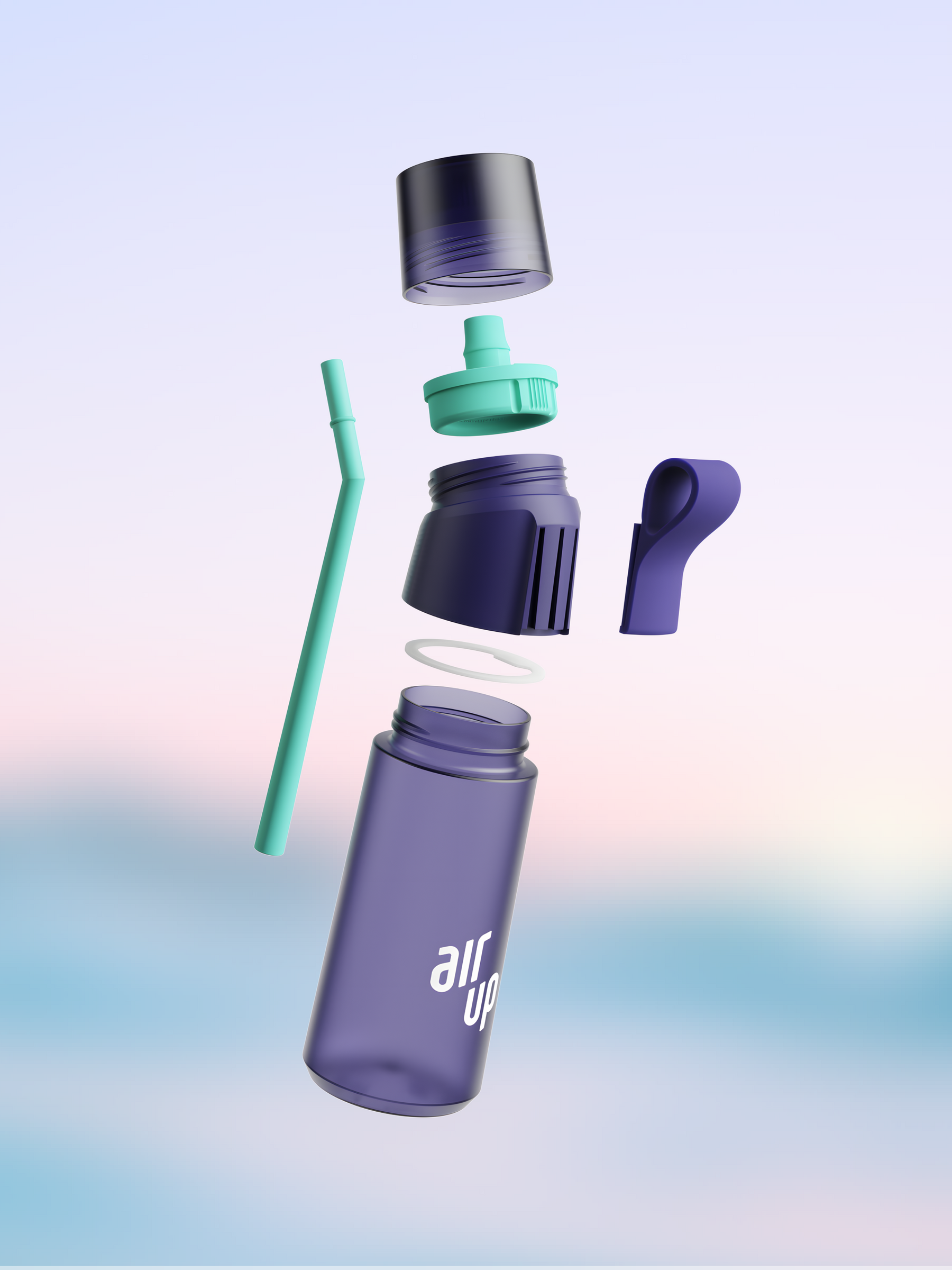 air up® Twist Pro Bottle - Purple Strike 600 ml