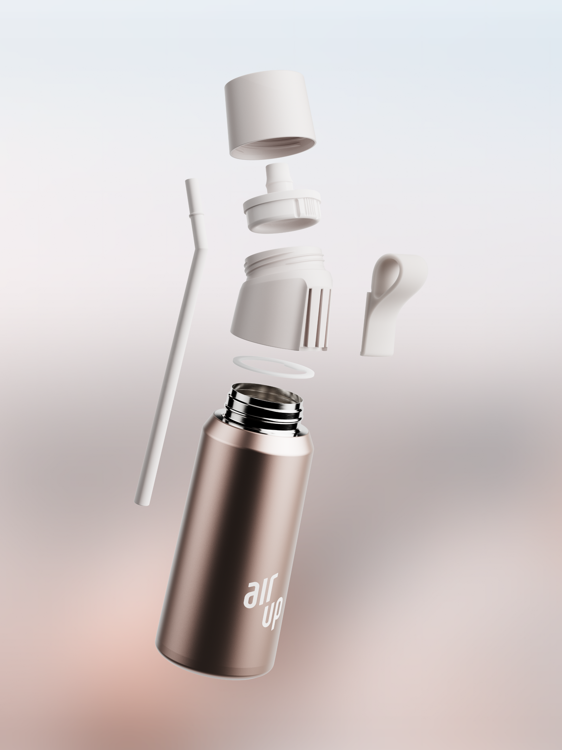 air up® Twist Pro Steel Flasche - Blush Quartz 850 ml