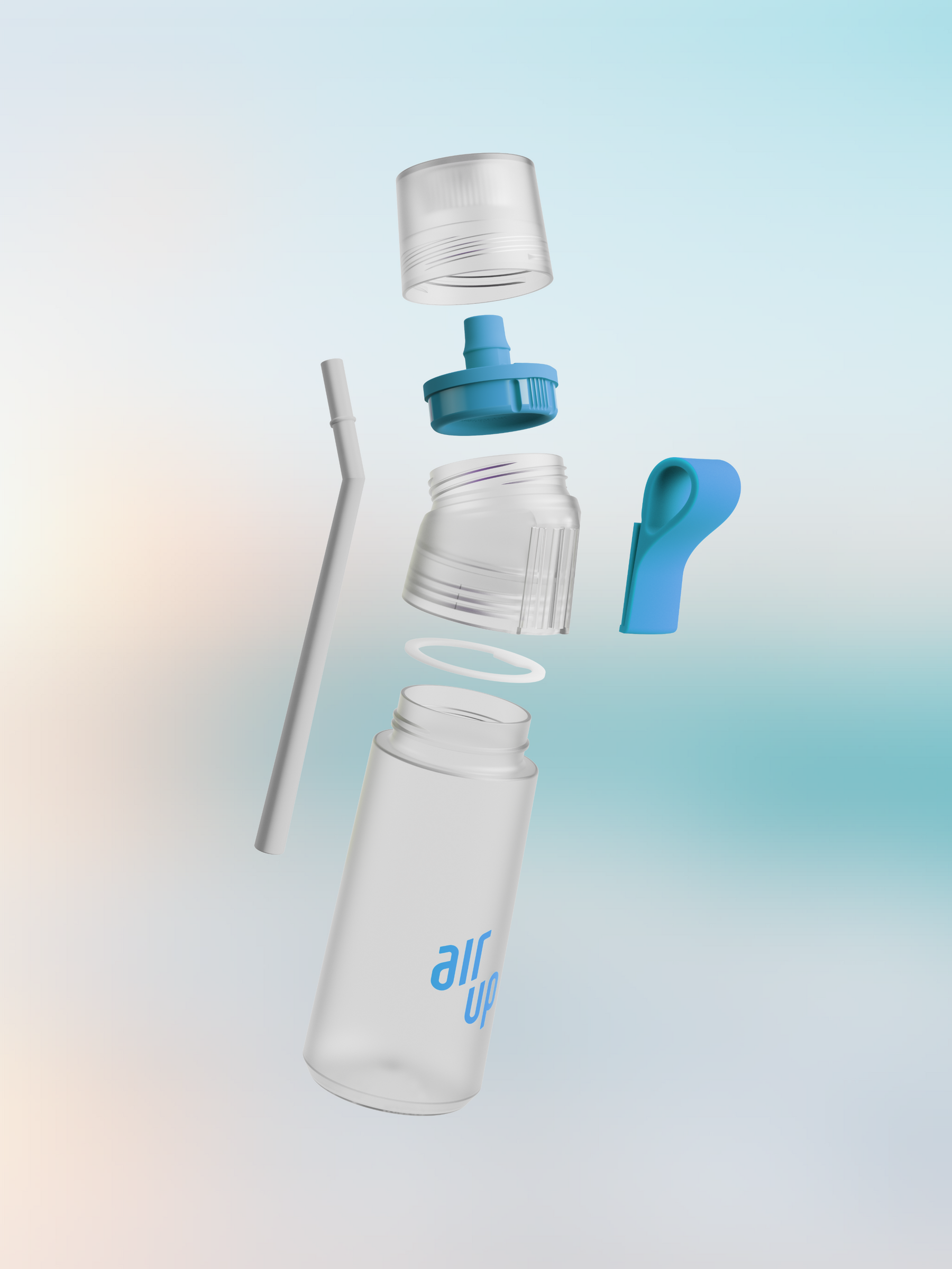 air up® Twist Pro Lmtd. Edt. Bottle - Blue Splash 600 ml