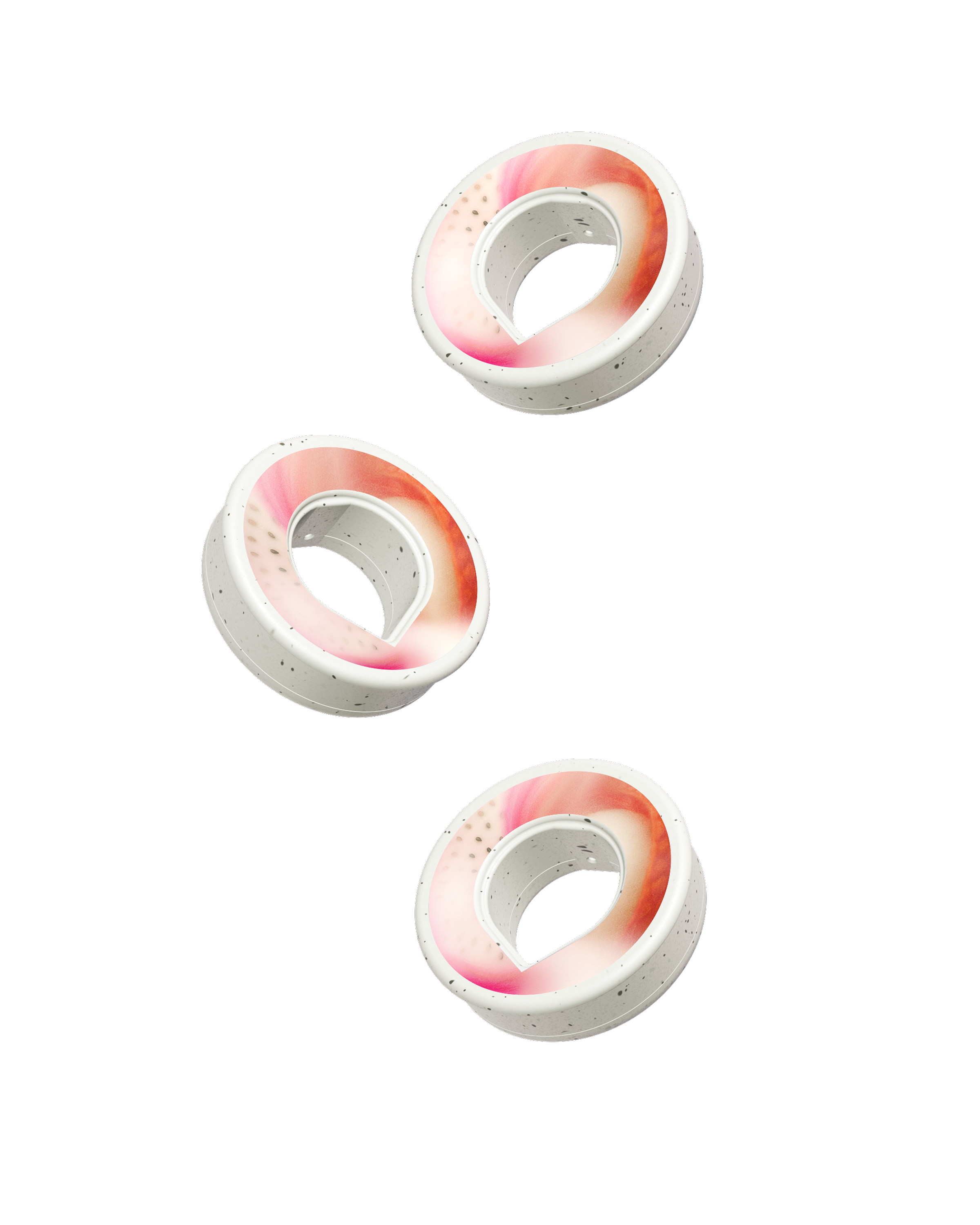 Drachenfrucht-Litschi Pods - 3er-Set