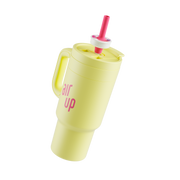 air up® Tumbler mit Griff - Buttercup Pink 890 ml