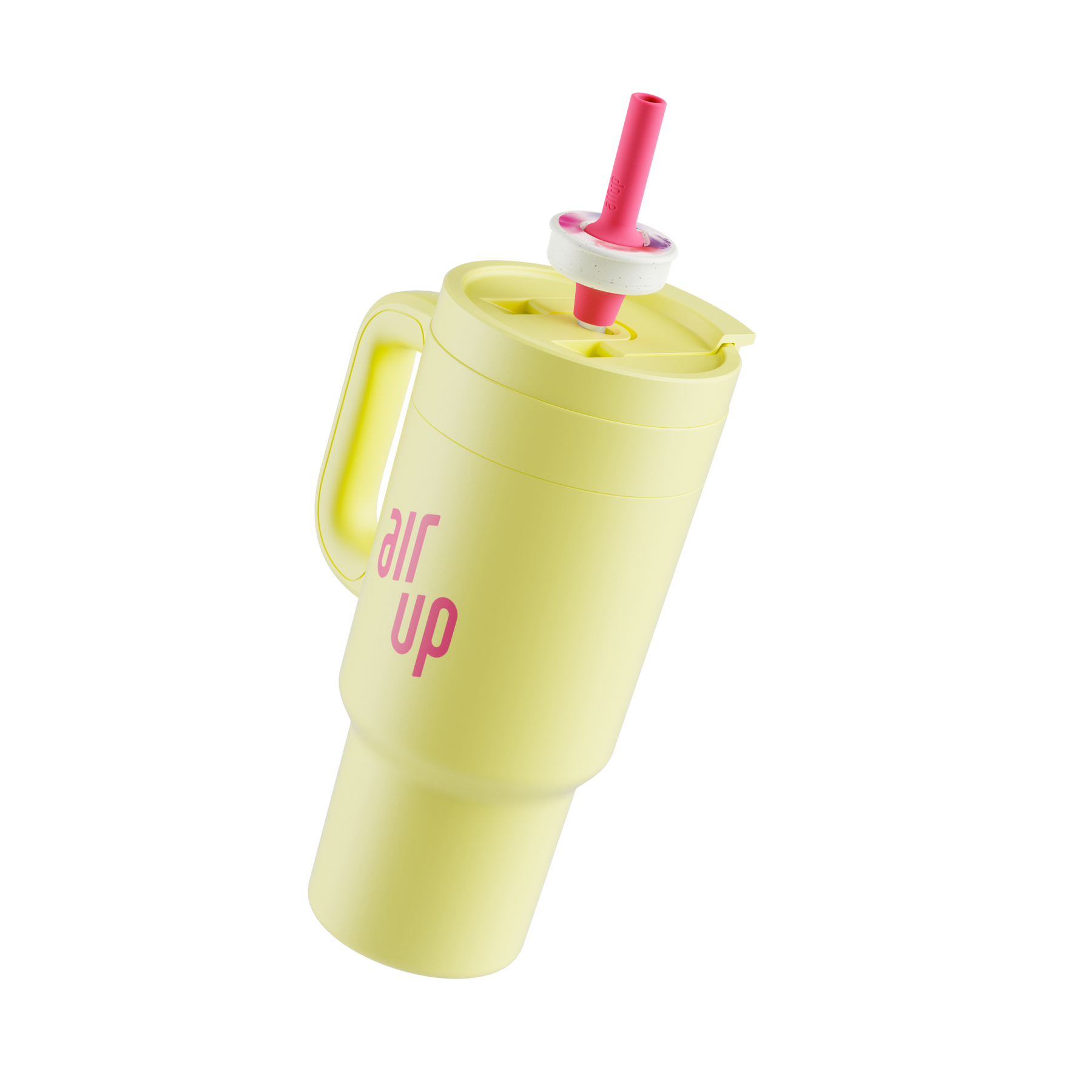 air up® Tumbler mit Griff - Buttercup Pink 890 ml