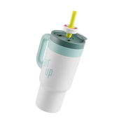 air up® Tumbler with Handle - White Spearmint 890 ml