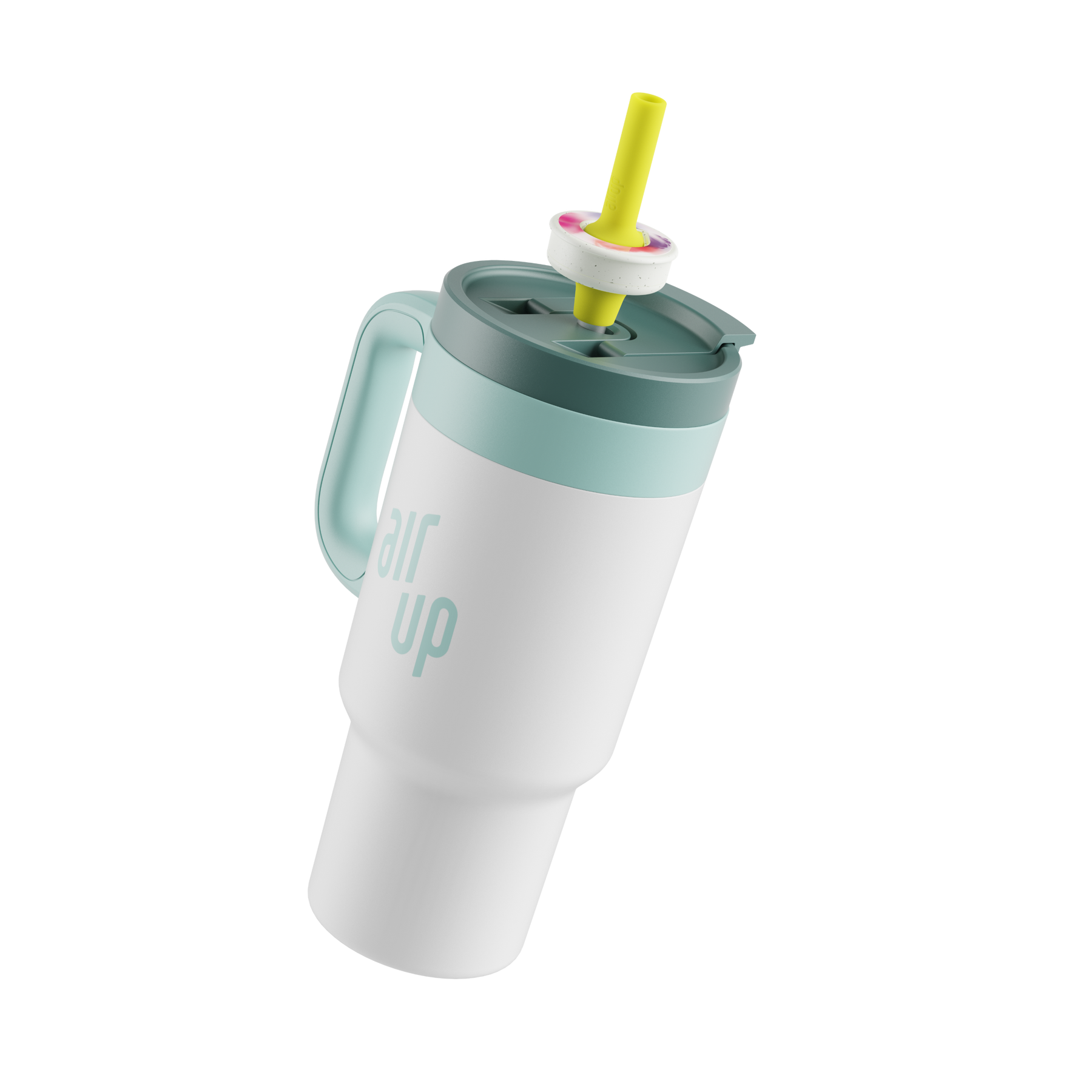 air up® Tumbler with Handle - White Spearmint 890 ml