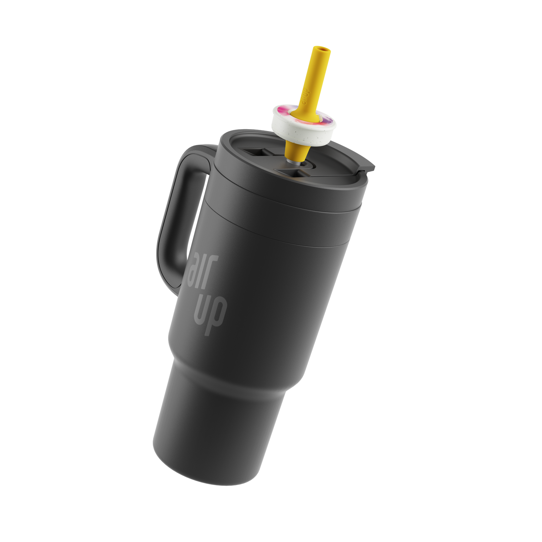 air up® Tumbler with Handle - Pitch Black 890 ml