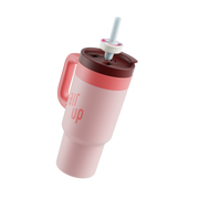 air up® Tumbler with Handle - Coral Pink 890 ml