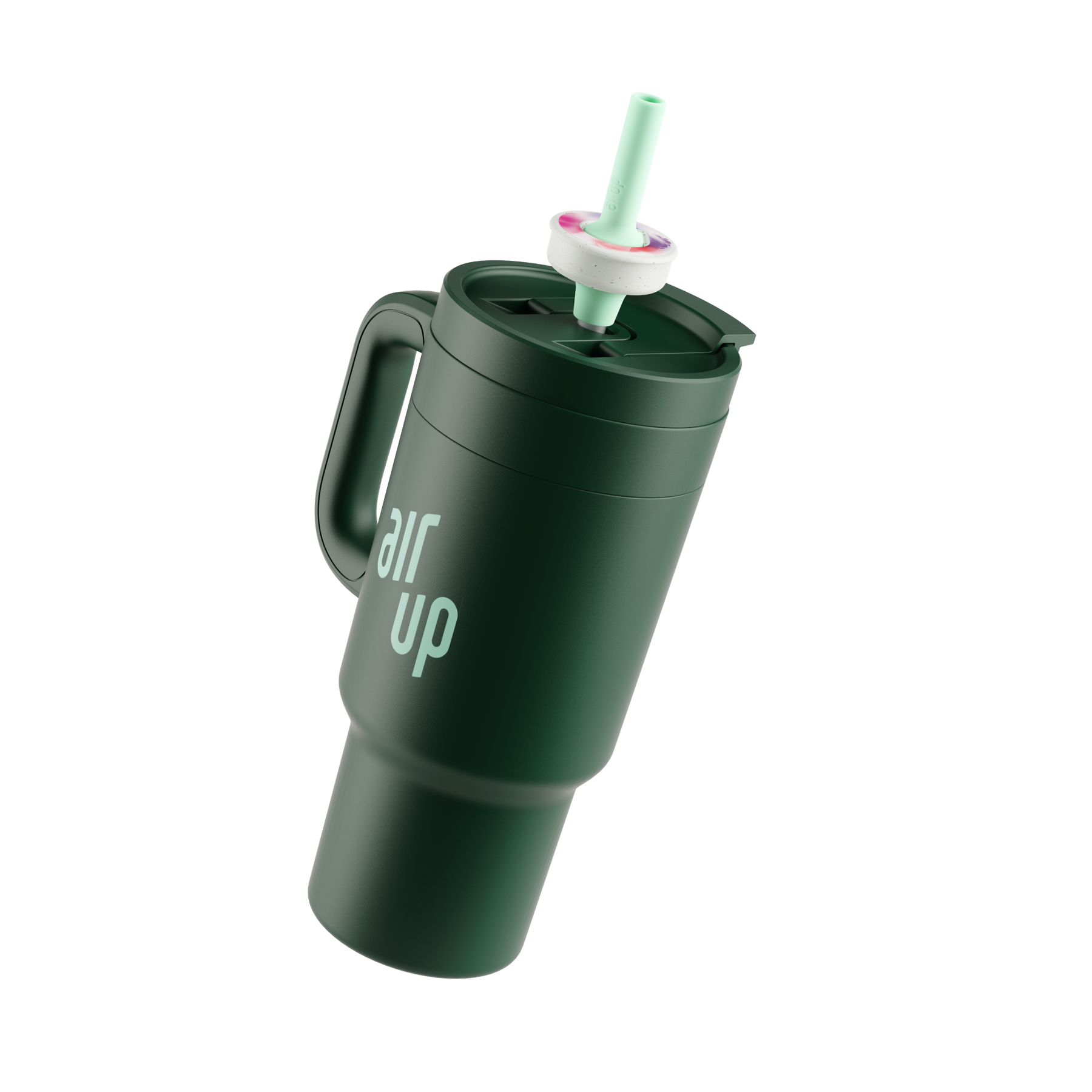air up® Tumbler mit Griff - Forest Green 890 ml