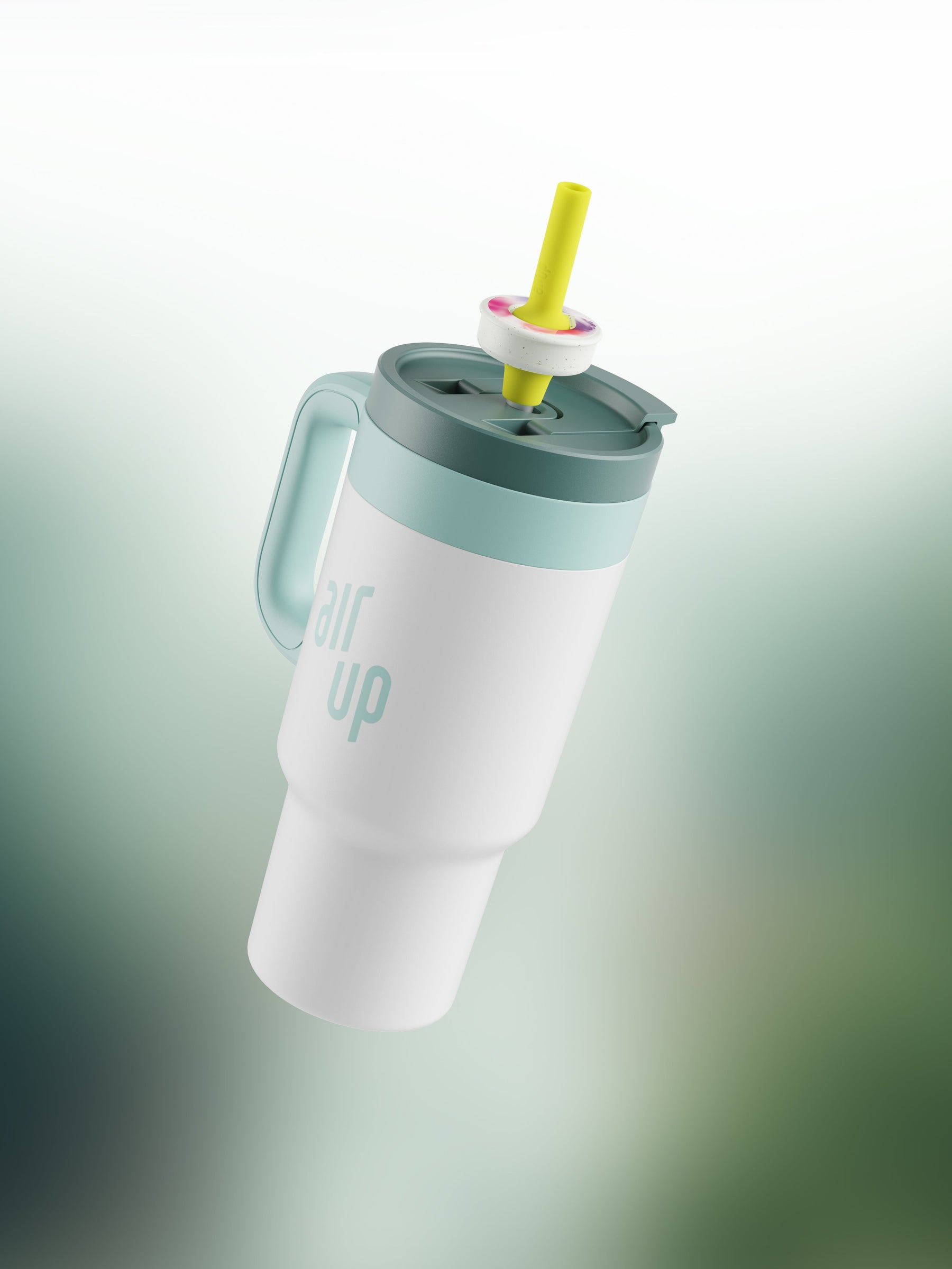 air up® Tumbler with Handle - White Spearmint 890 ml