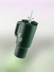 air up® Tumbler mit Griff - Forest Green 890 ml