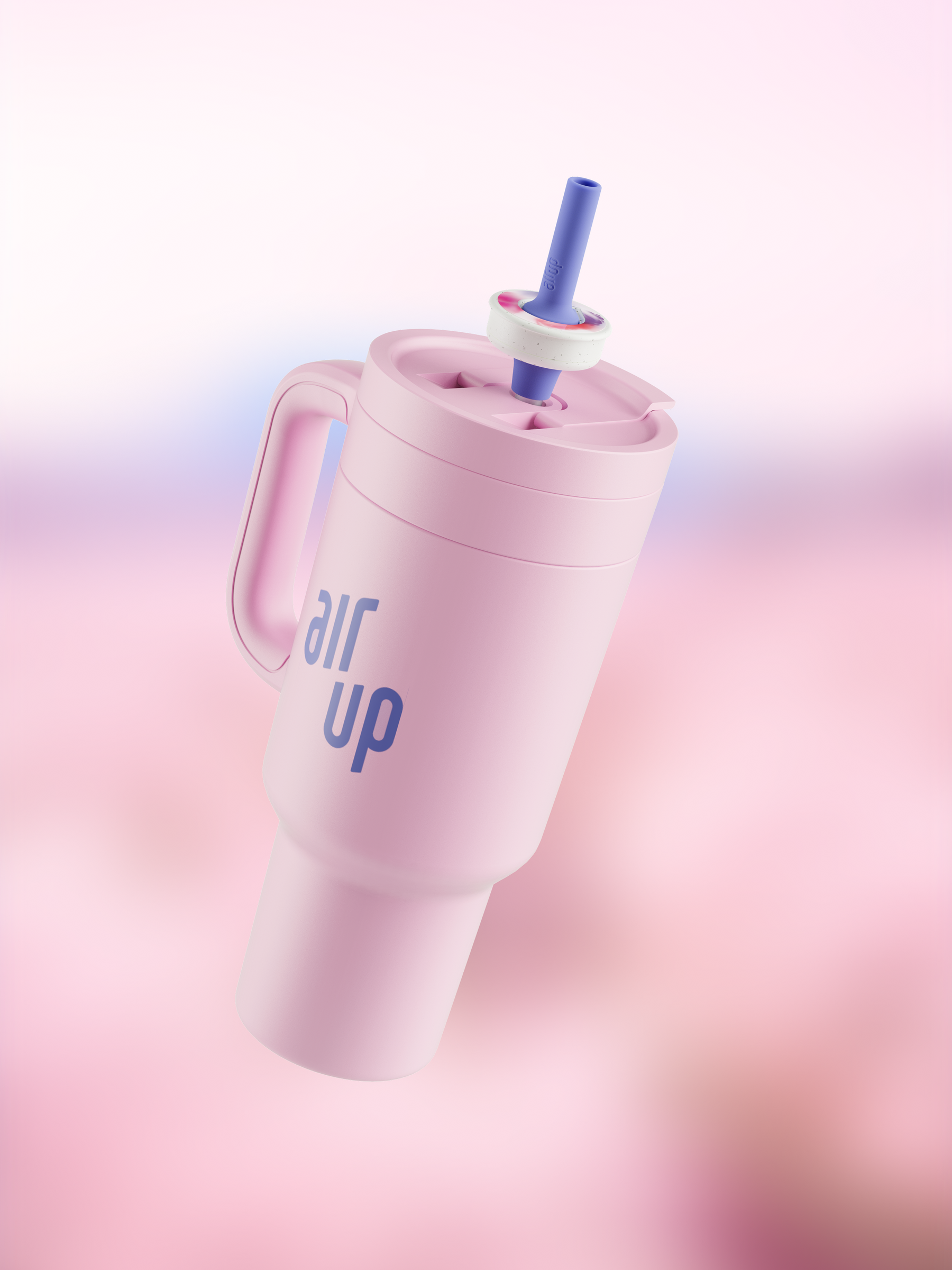 air up® Tumbler with Handle - Pink Indigo 1200 ml