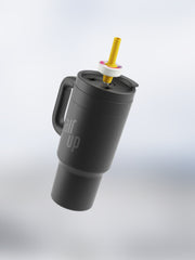 air up® Tumbler with Handle - Pitch Black 890 ml