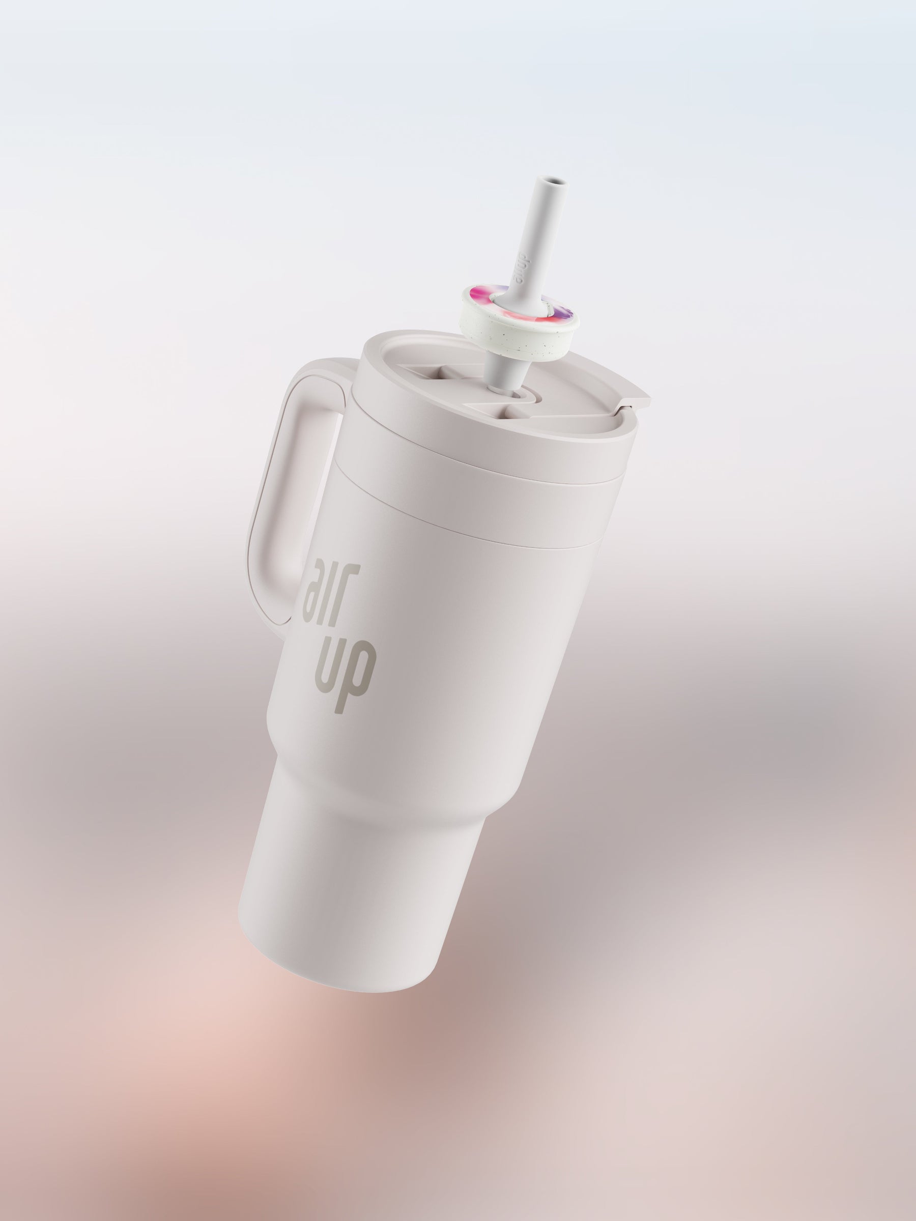 air up® Tumbler with Handle - Creamy White 890 ml