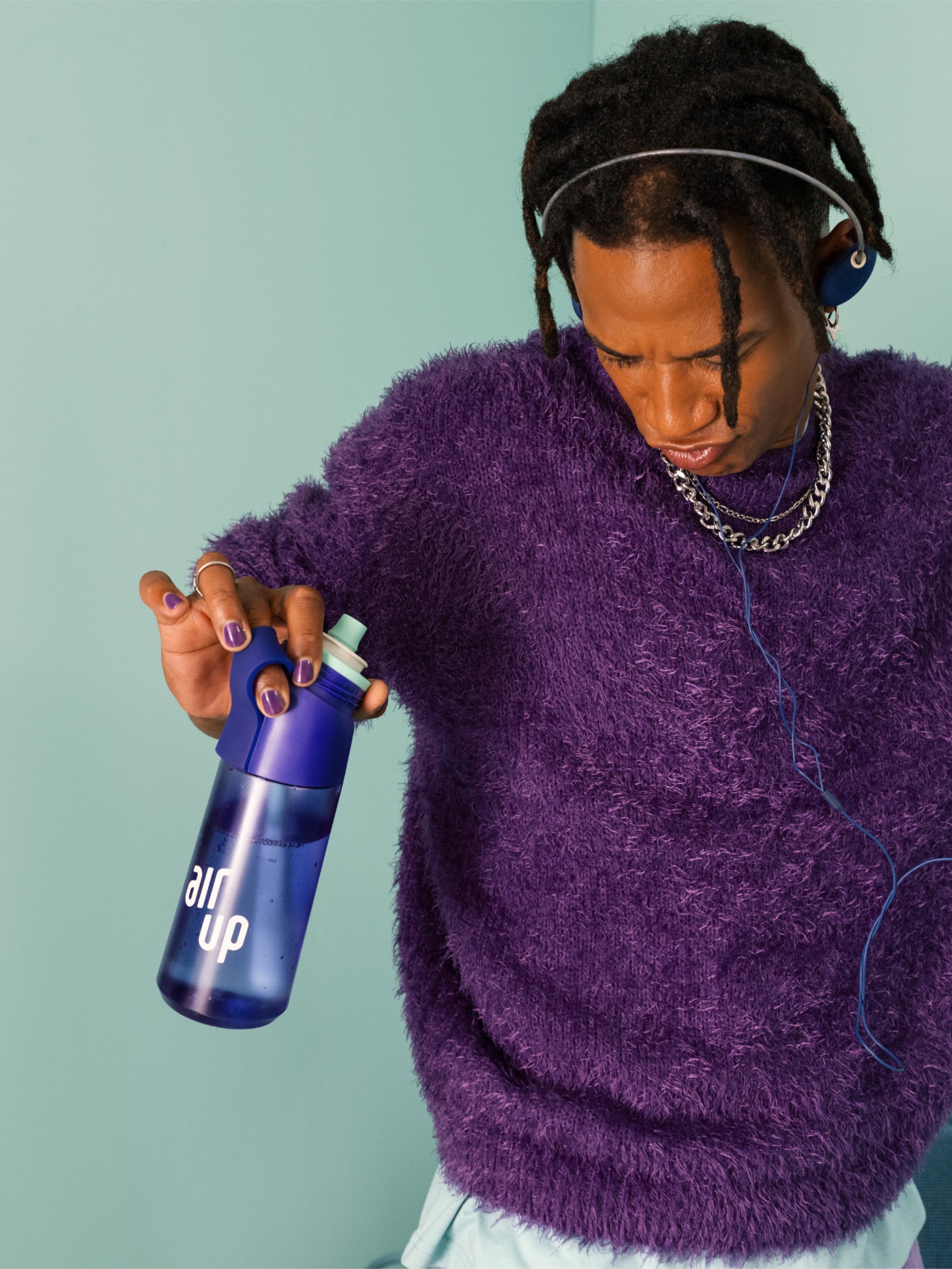 air up® Twist Pro Bottle - Purple Strike 600 ml