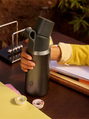 air up® Twist Pro Steel Flasche - Dusky Obsidian 480 ml