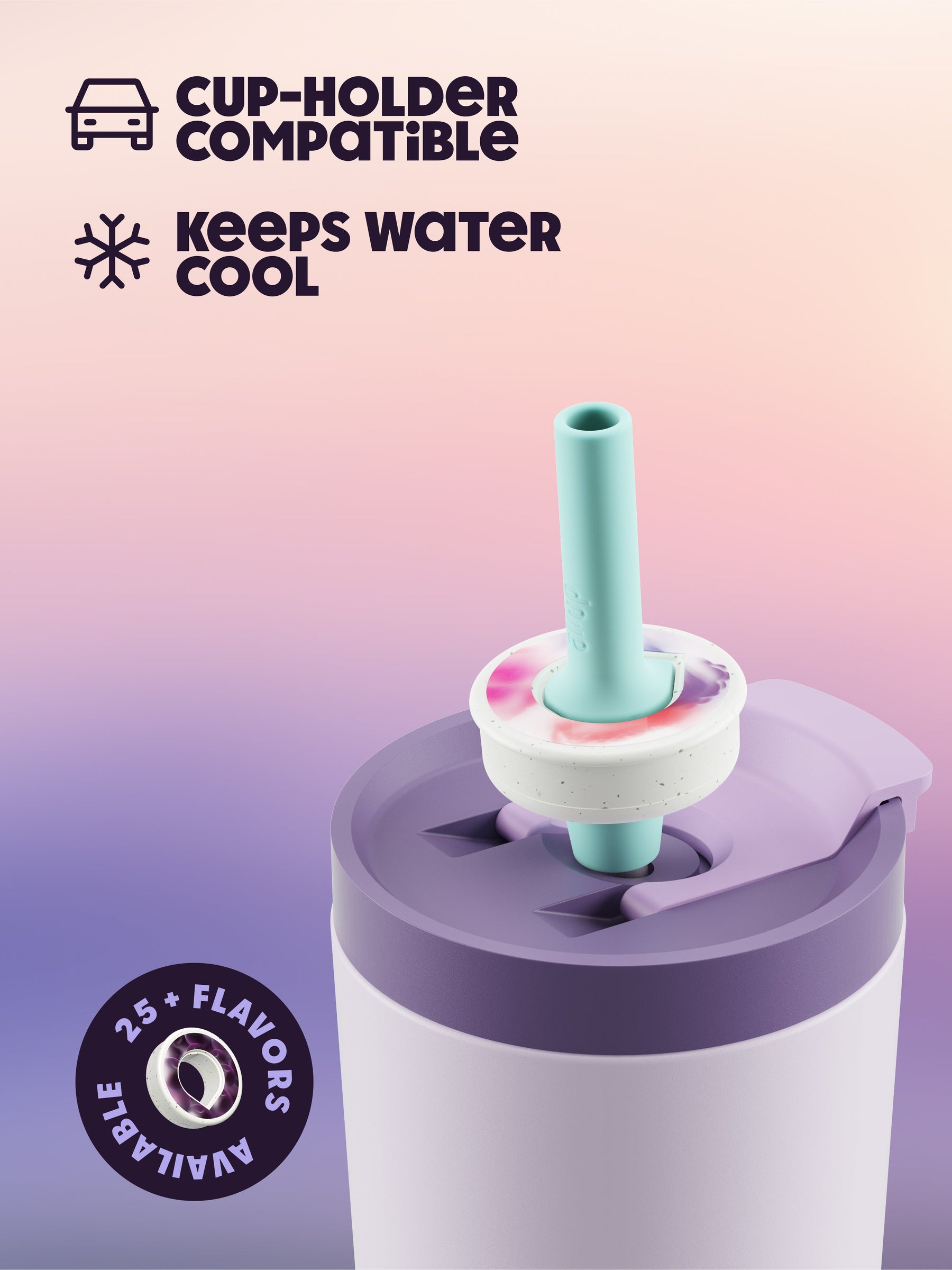 air up® Tumbler - Steel Soft Lavender 700 ml