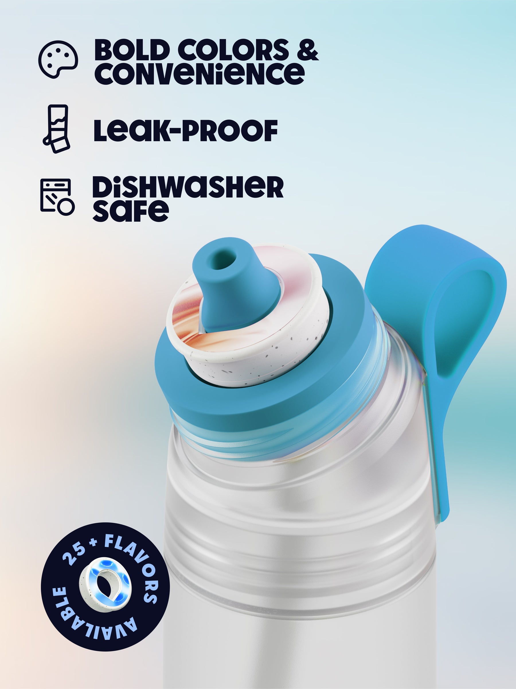air up® Twist Pro Lmtd. Edt. Bottle - Blue Splash 600 ml