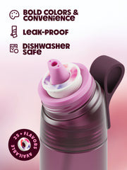 air up® Twist Pro Bottle - Berry Pink 600 ml