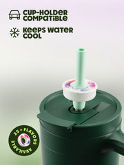 air up® Tumbler mit Griff - Forest Green 890 ml