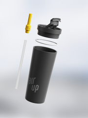 air up® Tumbler - Steel Pitch Black 700 ml