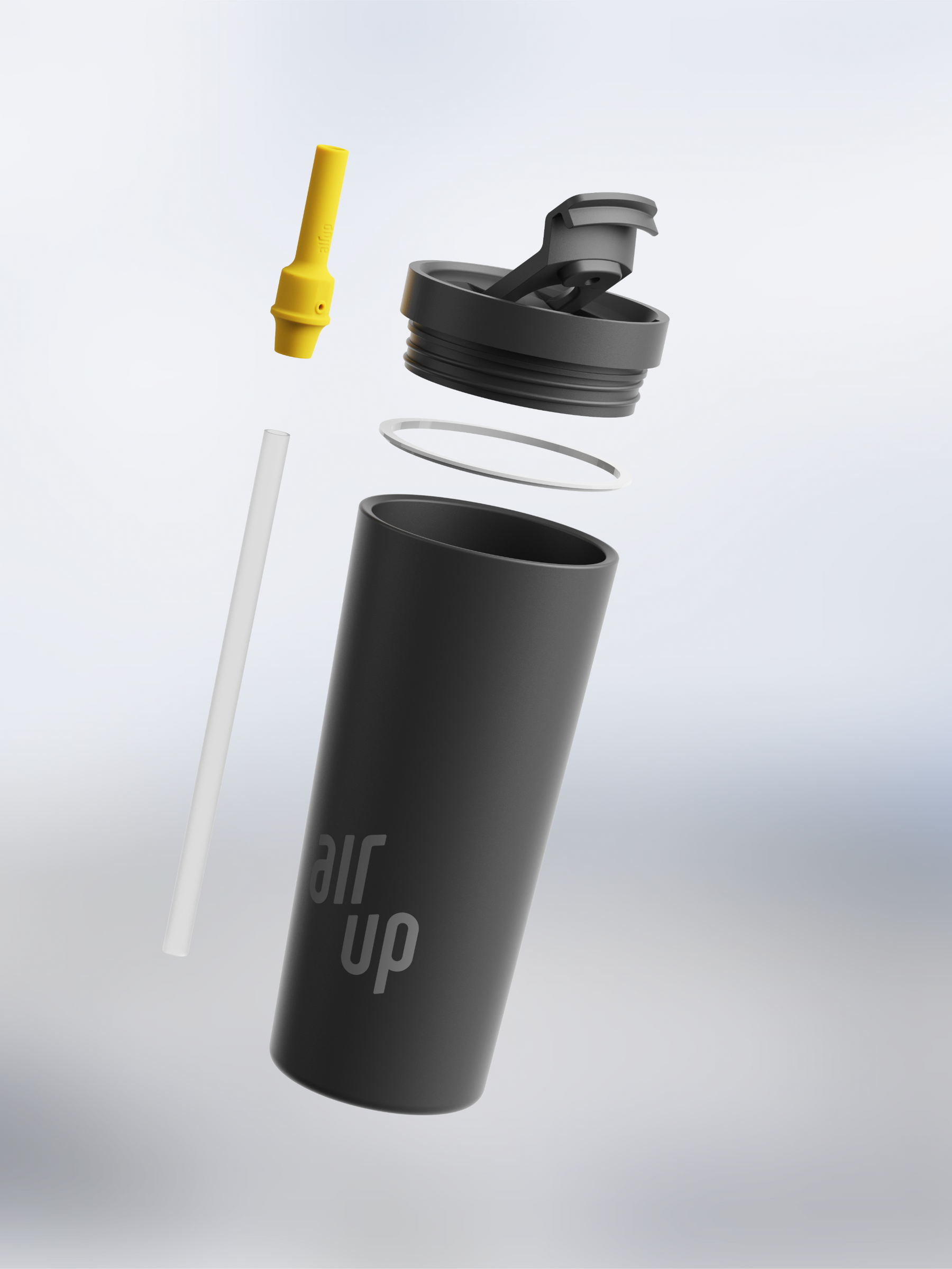 air up® Tumbler - Steel Pitch Black 700 ml