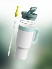 air up® Tumbler with Handle - White Spearmint 890 ml