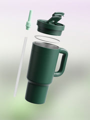 air up® Tumbler mit Griff - Forest Green 890 ml