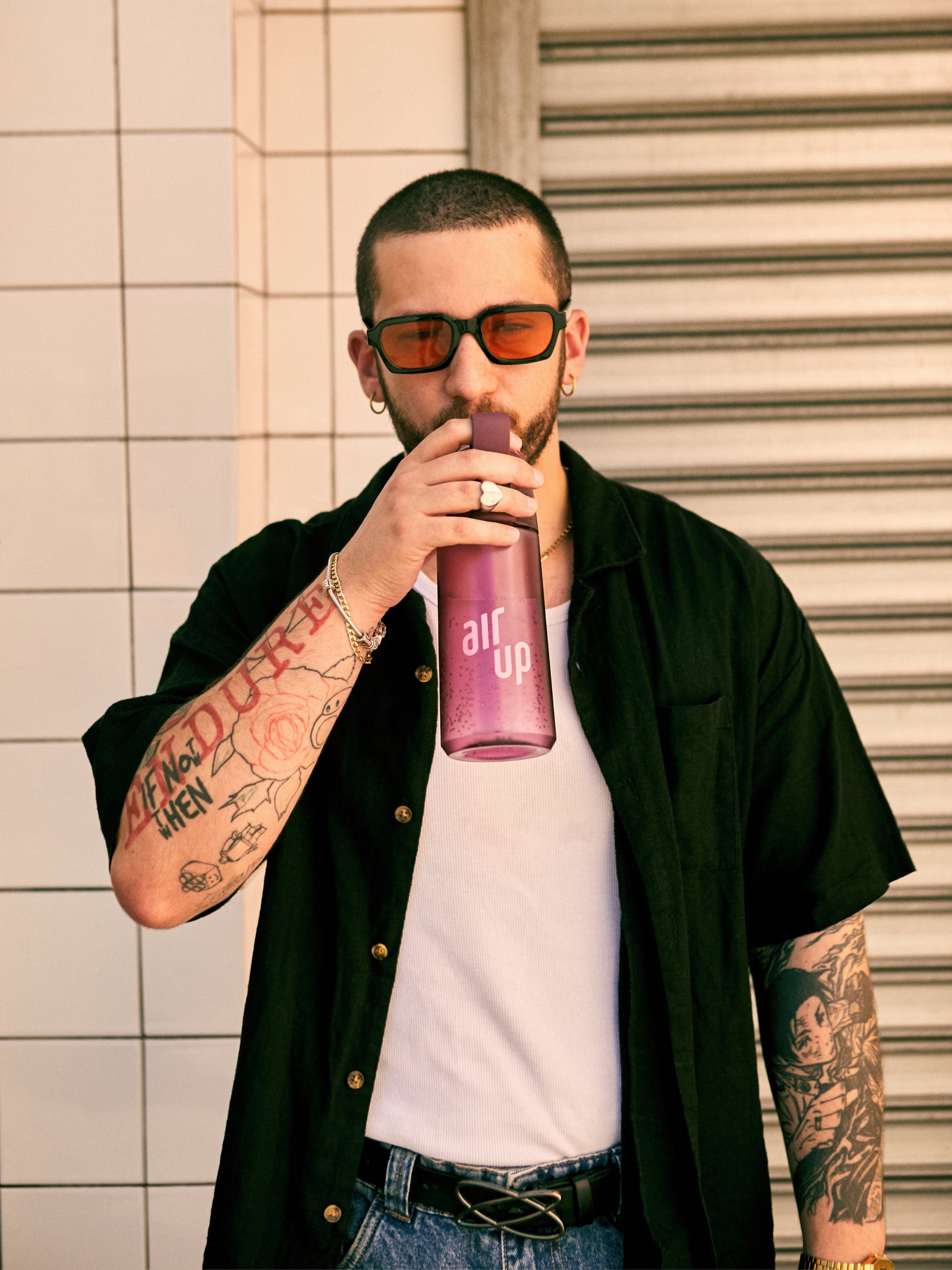 air up® Twist Pro Bottle - Berry Pink 600 ml