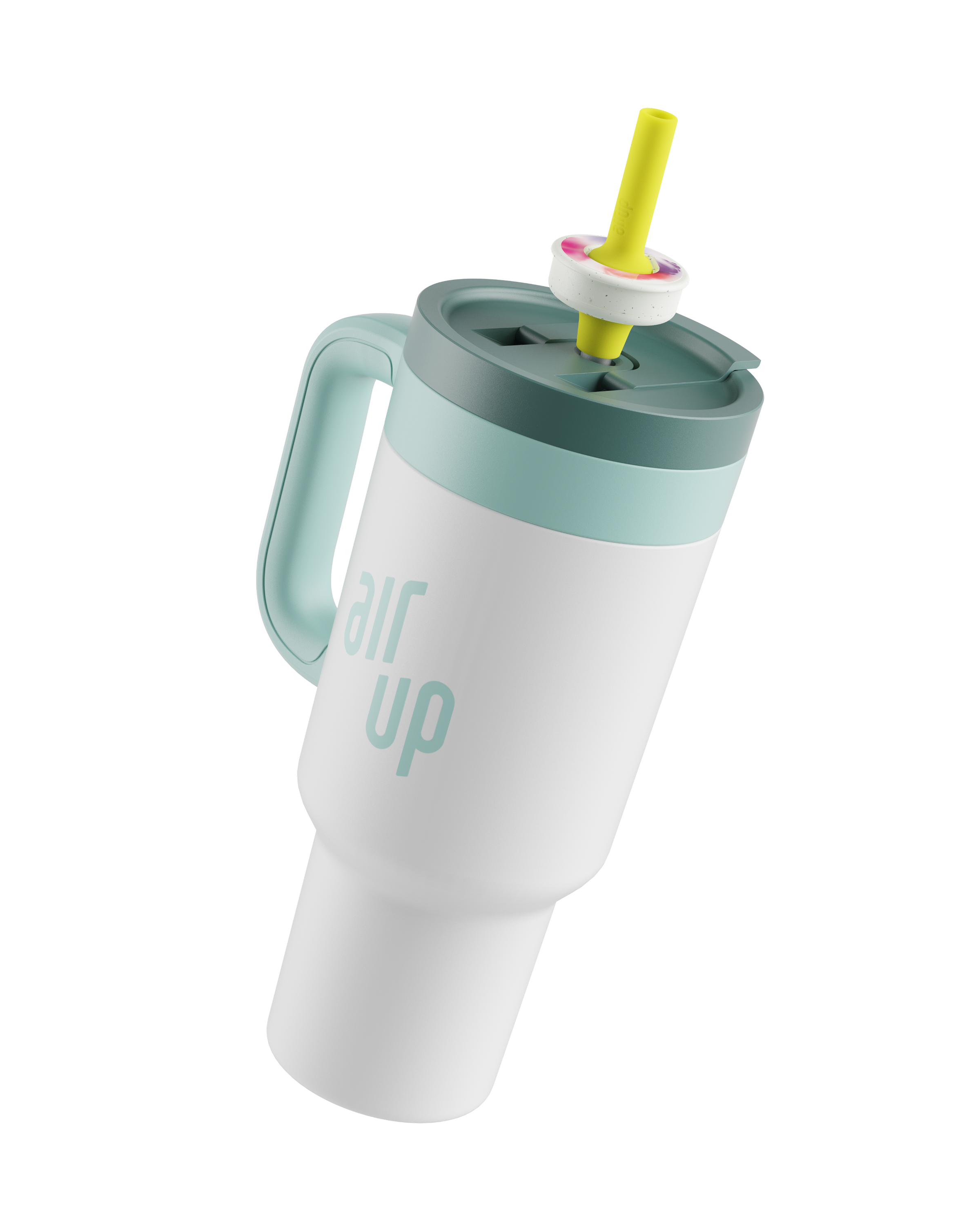 air up® Tumbler with Handle - White Spearmint 1200 ml