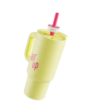 air up® Tumbler mit Griff - Buttercup Pink 890 ml