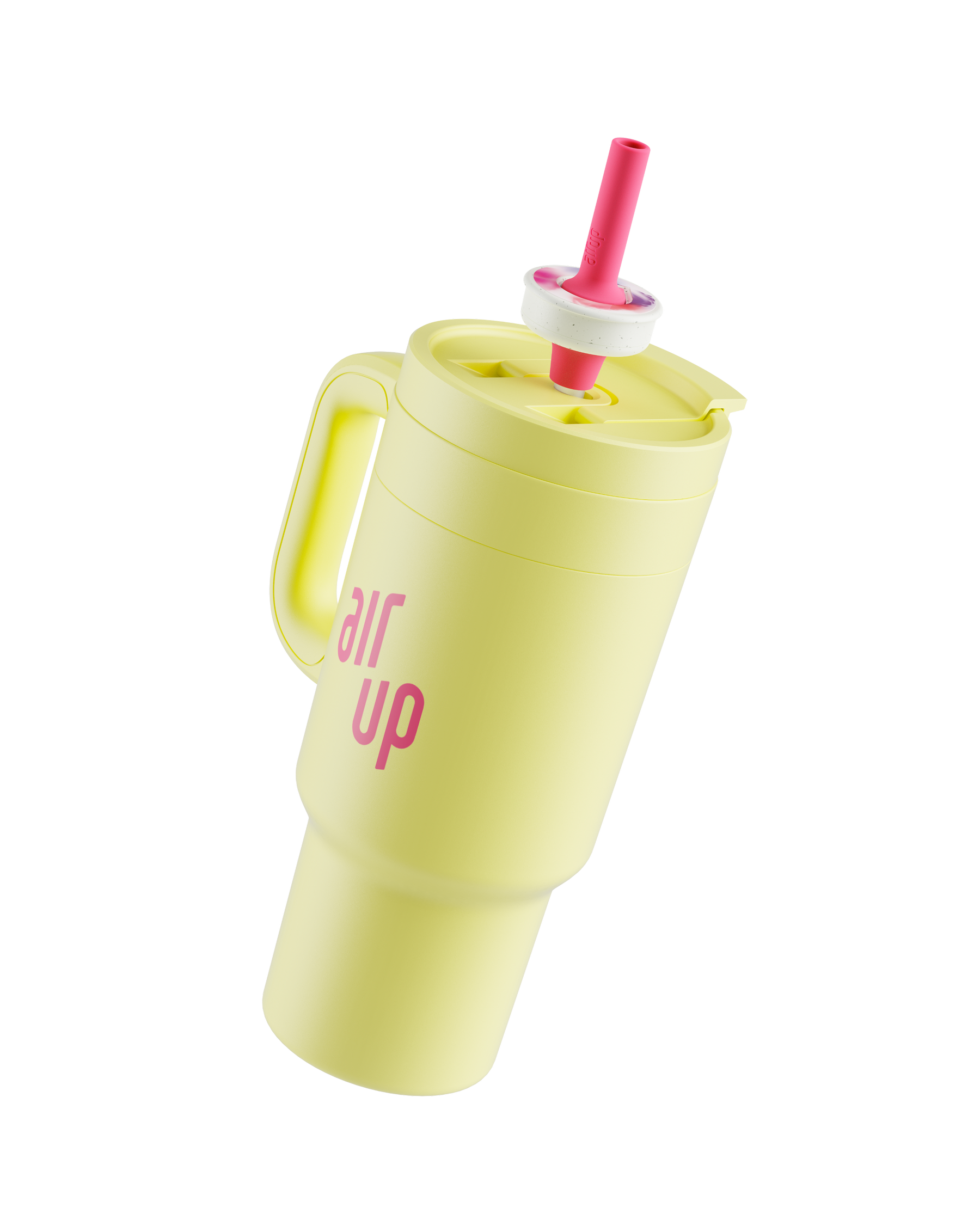 air up® Tumbler mit Griff - Buttercup Pink 890 ml