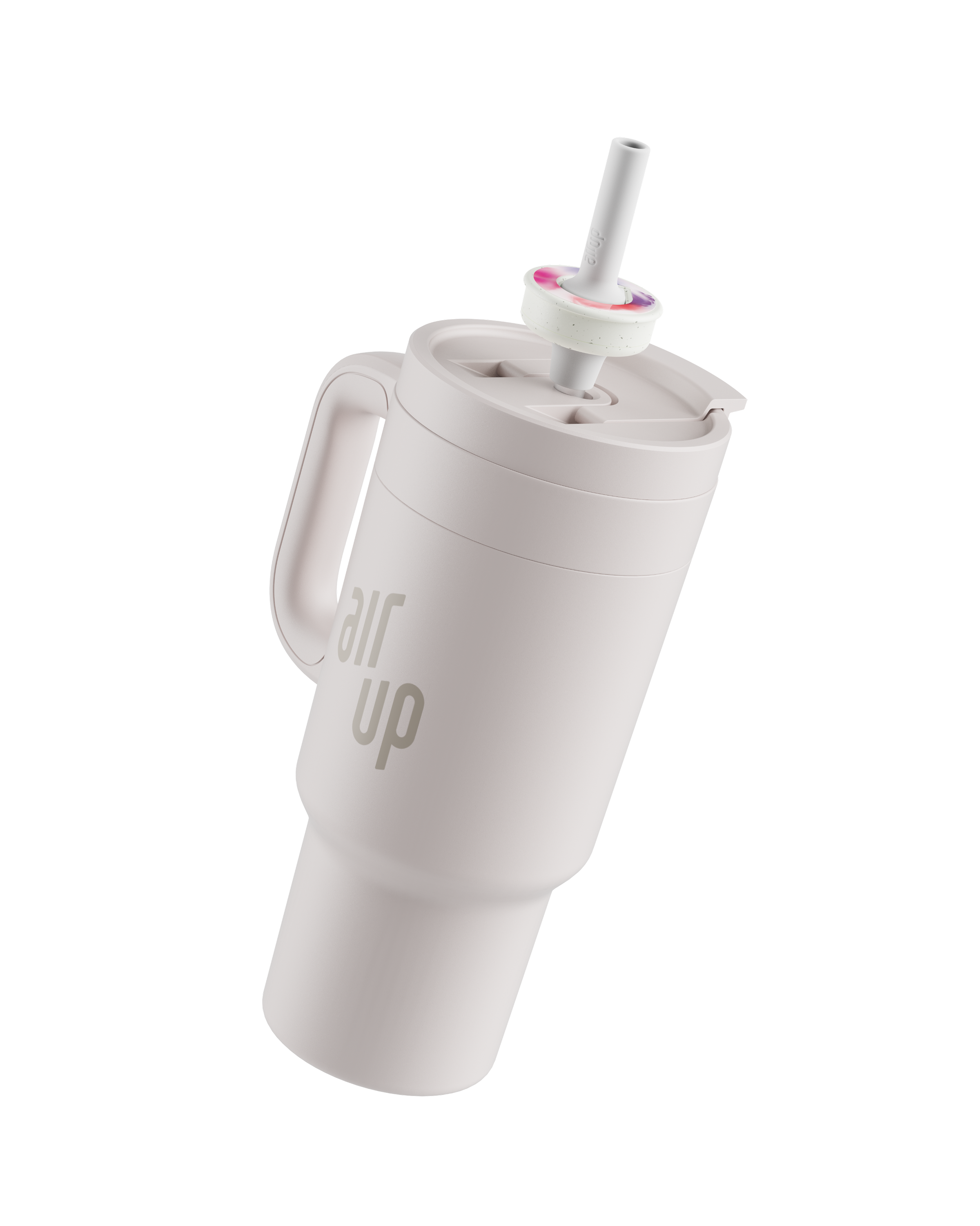 air up® Tumbler with Handle - Creamy White 890 ml