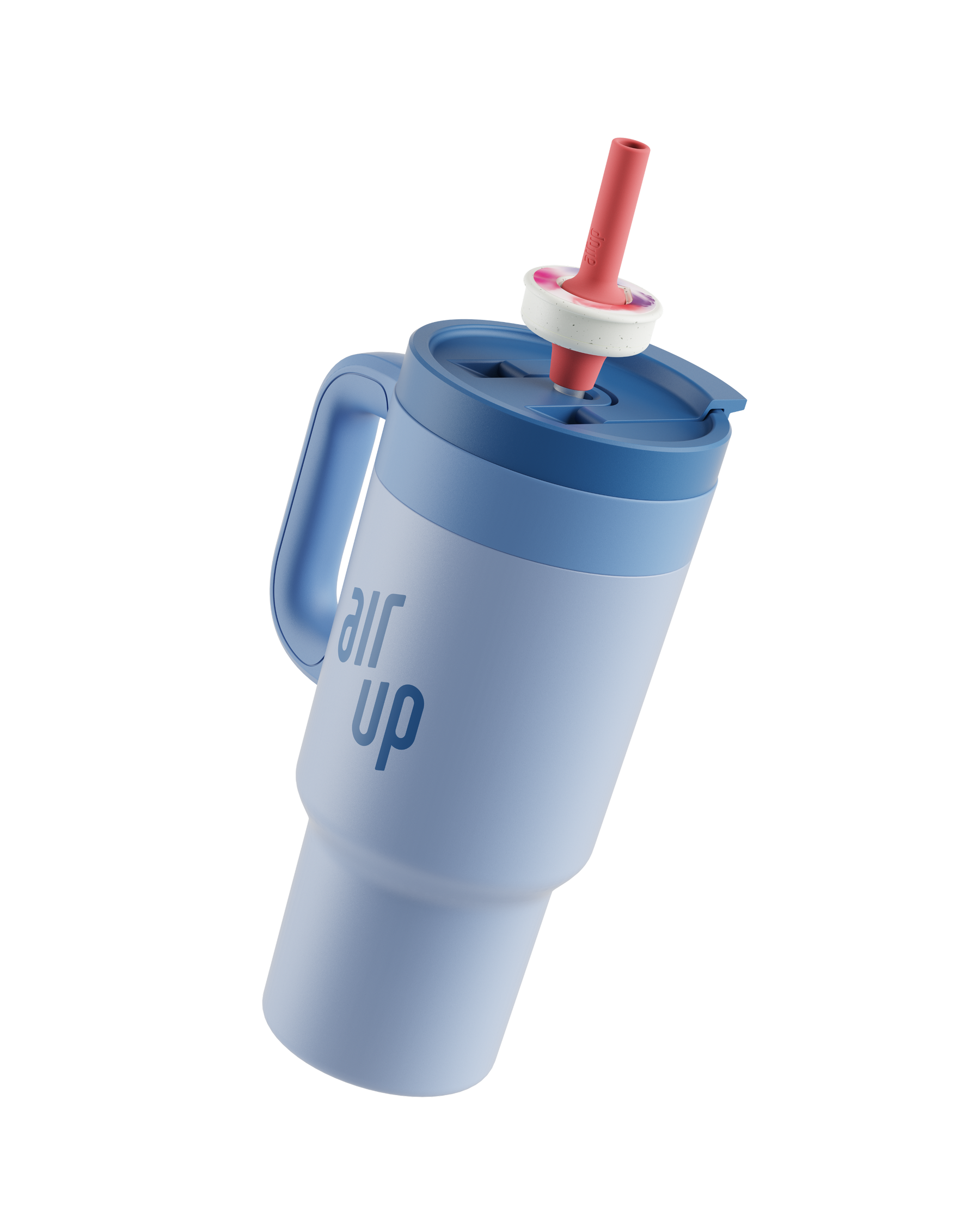 air up® Tumbler with Handle - Dusky Blue 890 ml