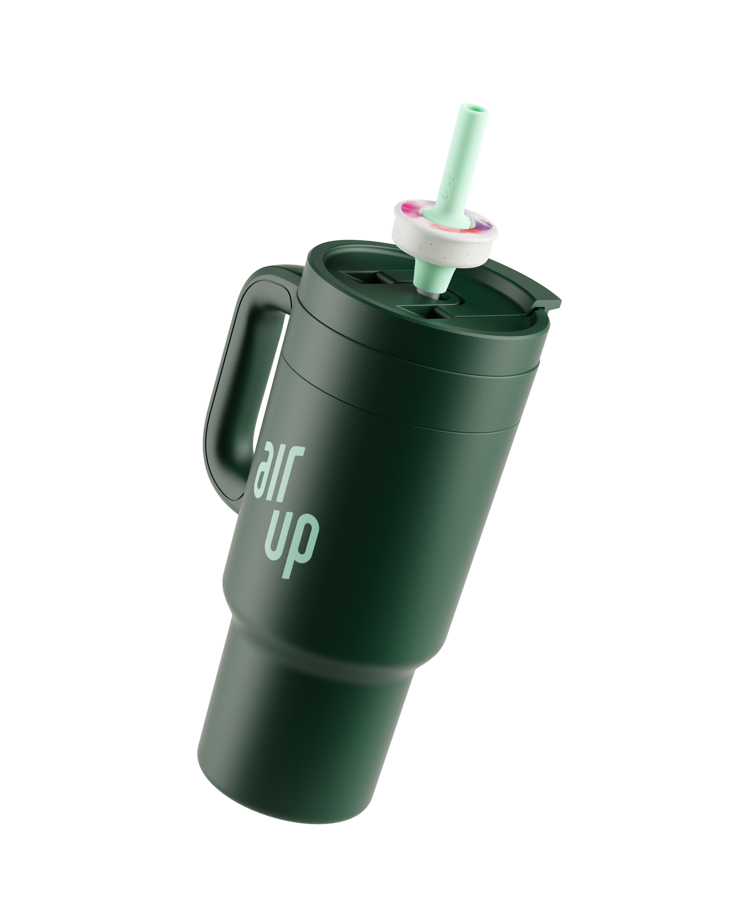 air up® Tumbler mit Griff - Forest Green 890 ml
