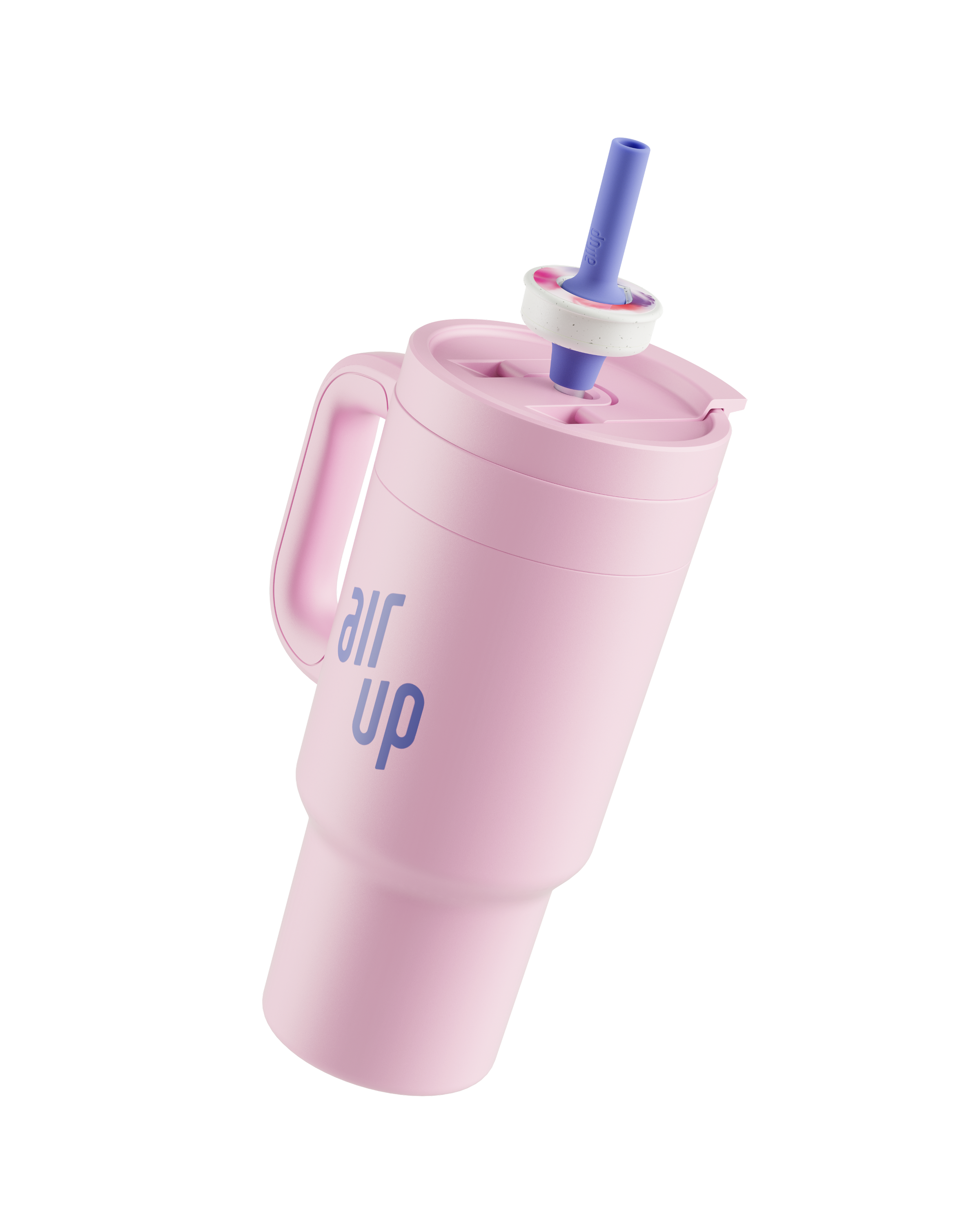 air up® Tumbler mit Griff - Pink Indigo 890 ml