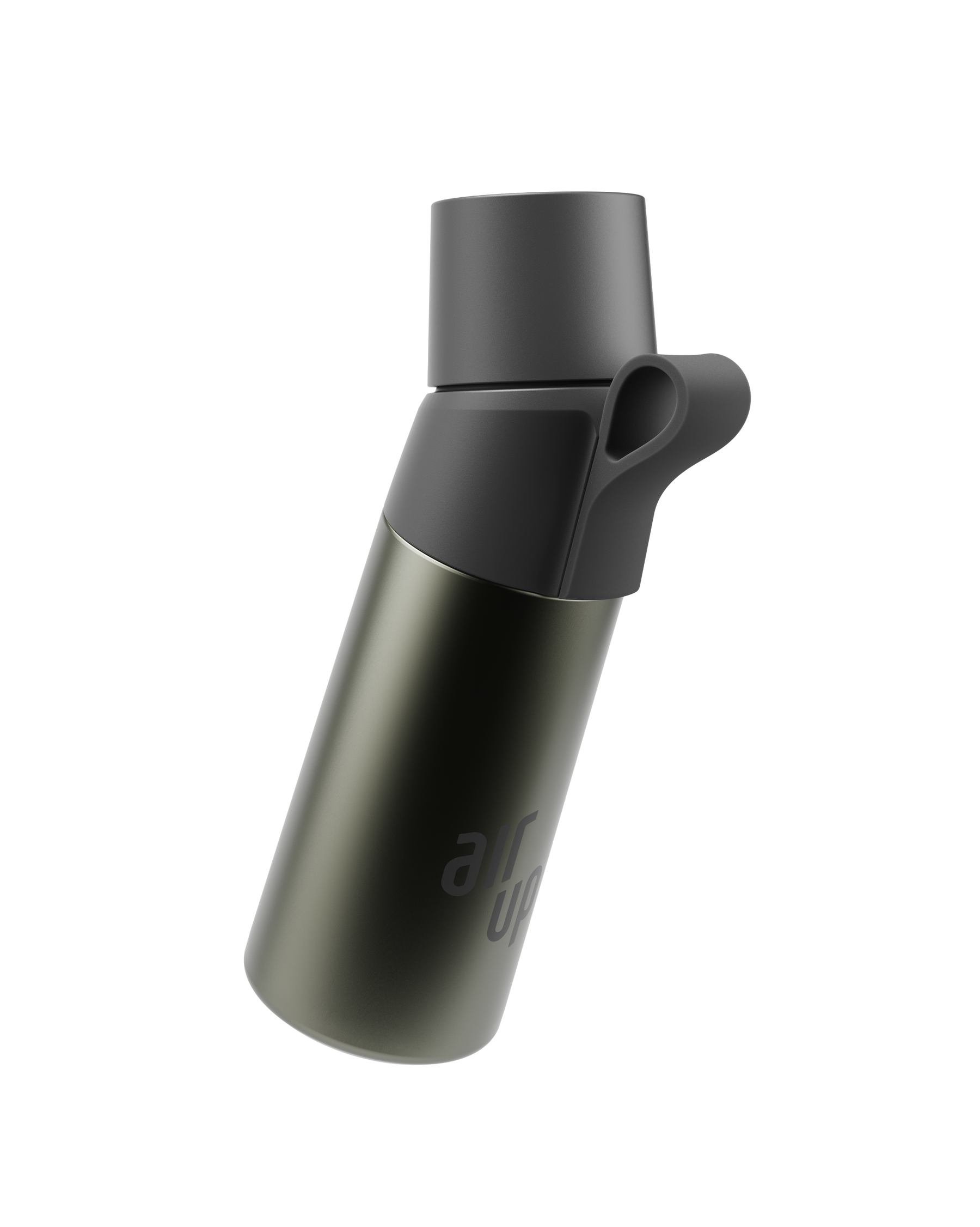 air up® Twist Pro Steel Flasche - Dusky Obsidian 480 ml